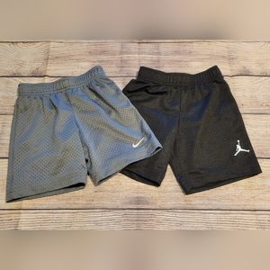 Boys Nike and Jordan shorts
